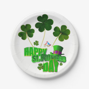 Papieren borden St. Patrick's Day Papieren Bordje