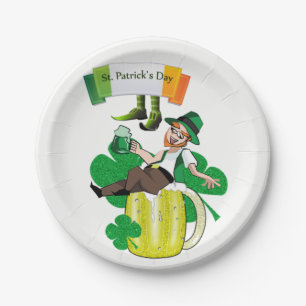 Papieren borden St. Patrick's Day Papieren Bordje