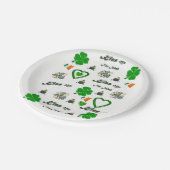 Papieren borden St. Patrick's Day Papieren Bordje (Gekanteld)