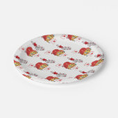 Papieren borden Valentijnsdag Papieren Bordje (Gekanteld)