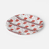 Papieren borden Valentijnsdag Papieren Bordje (Gekanteld)