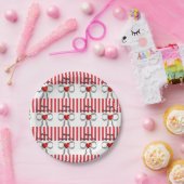 Papieren borden Valentijnsdag Papieren Bordje (Feest)