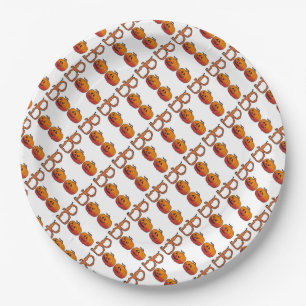 Papieren Borden van 9 inch/boe met pompoenen Bordje