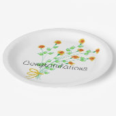 Papieren felicitaties Bord (Gekanteld)