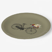 Papieren fietsenstort bordje (Gekanteld)