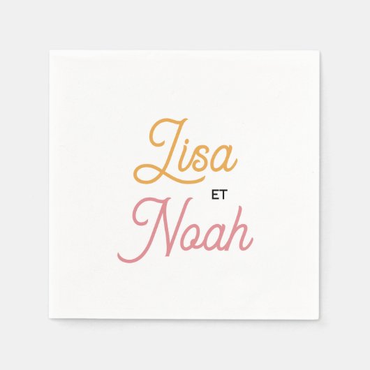 Papieren handdoek servet (Voorkant)