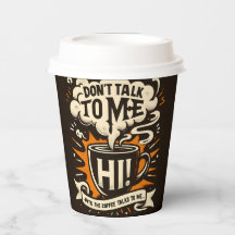 papieren koffiebeker