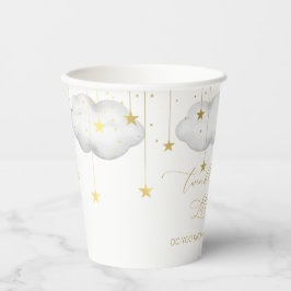 Papieren kopjes voor maan- en sterftpapier papieren bekers