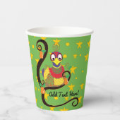Papieren koppen "Partridge in een perenboom" 8 oz. Papieren Bekers (Voorkant)