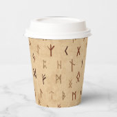 Papieren koppen uitvoeren papieren bekers (Links)