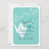 Papieren Kraan Uitnodiging (Voorkant)