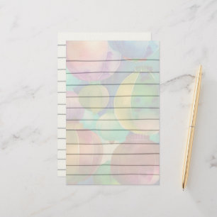 Papieren lantaarns briefpapier