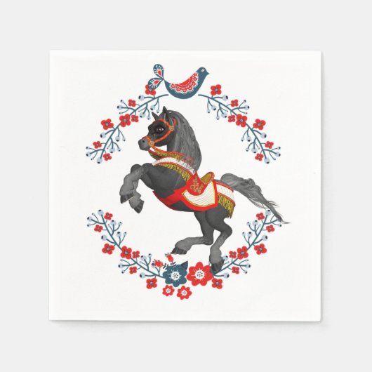 Papieren luiers, kleurrijke paardenbloemen servet (Voorkant)