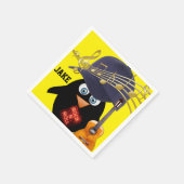 Papieren luiers, Penguin Guitar Rock n Roll Servet (Hoek)