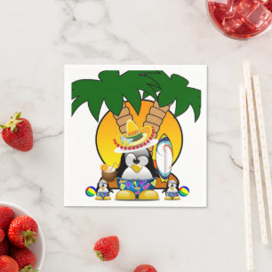 Papieren luiers, Surfer Penguin Servet