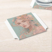 Papieren Onderzetter (Gekanteld)