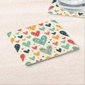 Papieren Onderzetter (Schuin)