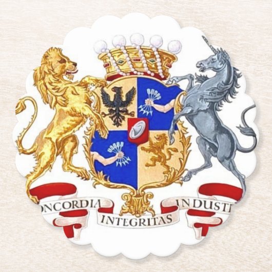 Papieren Onderzetter (Voorkant)