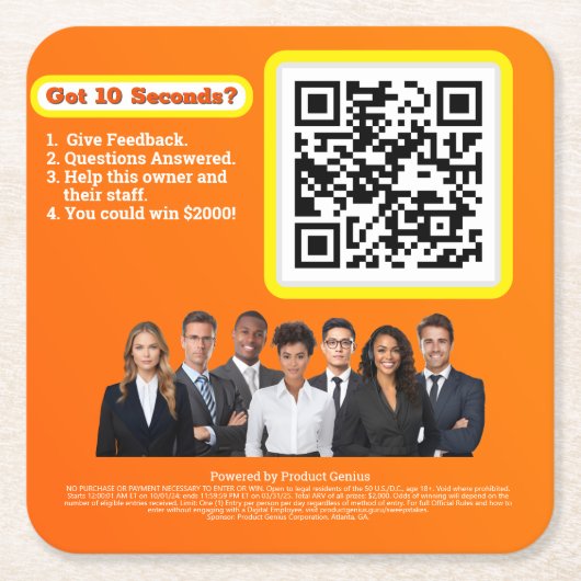 Papieren Onderzetter (Voorkant)