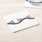 Papieren Onderzetter (Schuin)