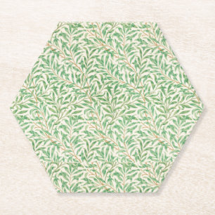 Papieren Onderzetter Art Nouveau Willow Bough Patr