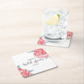 Papieren onderzetter  bruidsdouche  (Insitu)