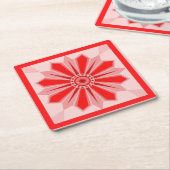 Papieren Onderzetter met kunst (Schuin)