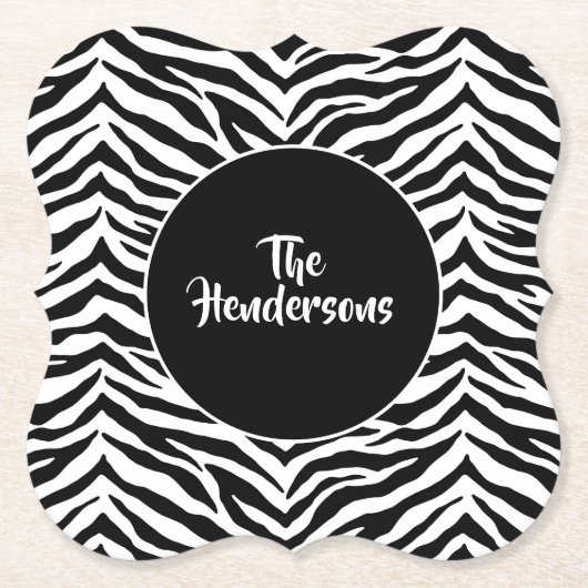 Papieren Onderzetters instellen - Aangepaste naam (Voorkant)