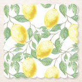 Papieren Onderzetters Set-Lemons (Voorkant)