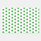 Papieren overloopbladen voor klaveren inpakpapier vel (Voorkant)