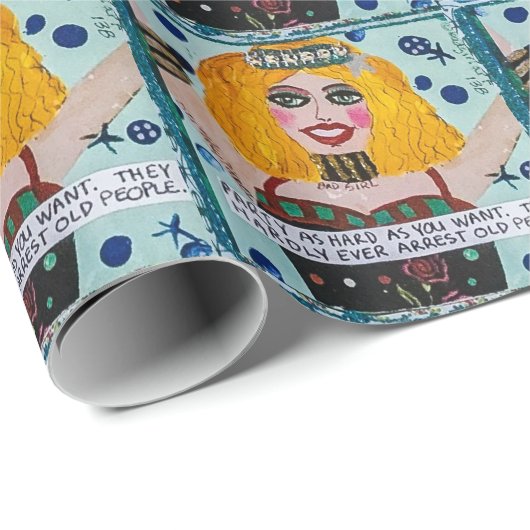 Papieren partij zo hard als je wilt pakken. cadeaupapier (Rol Hoek)