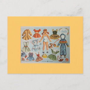 Papieren pop Briefkaarten