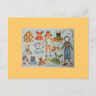 Papieren pop Briefkaarten