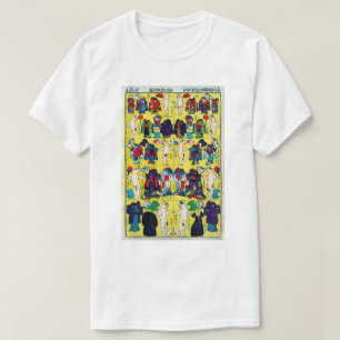 Papieren pop, Utagawa Yoshifuji, Ukiyo-e T-shirt
