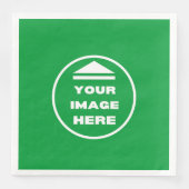 Papieren servet- gepersonaliseerd - Afbeelding / t Servet (Voorkant)