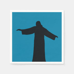 Papieren servet jesus christ