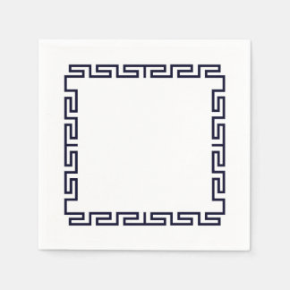 Papieren servet "Mykonos"