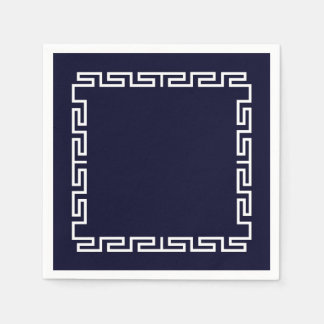 Papieren servet "Mykonos"