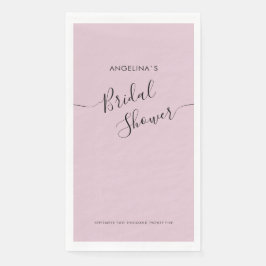 Papieren servet voor een vrijgezellenfeest.