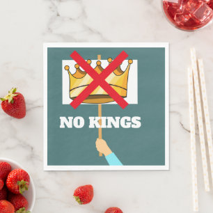 Papieren servetje zonder koning servet