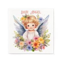 Papieren servetten Baby Angel