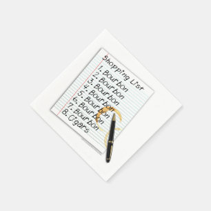 PAPIEREN SERVETTEN - BOURBON LIEFHEBBERS SHOPPING