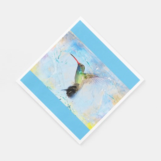 Papieren servetten Hummingbird (Hoek)