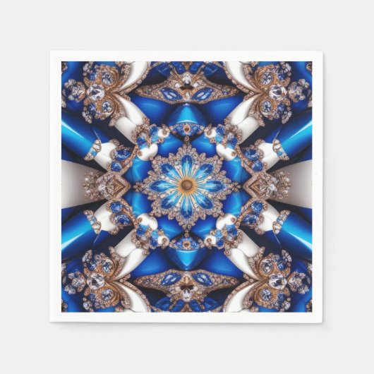 Papieren servetten met Argentijnse kleuren Design (Voorkant)