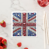 Papieren servetten met British Colours Design (Insitu)