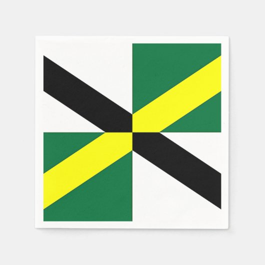 Papieren servetten met vlag van Monterey (Voorkant)