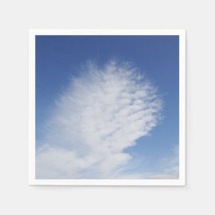 Papieren servetten mooie wolken