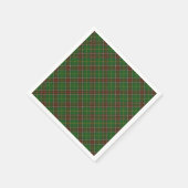 papieren servetten Newfoundland Tartan plaid (Hoek)