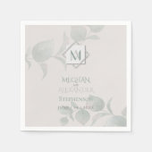 PAPIEREN SERVETTEN | Silver Sage Eucalyptus (Voorkant)