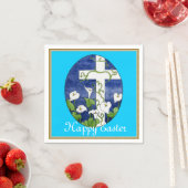 Papieren servetten voor paaskruis (Insitu)